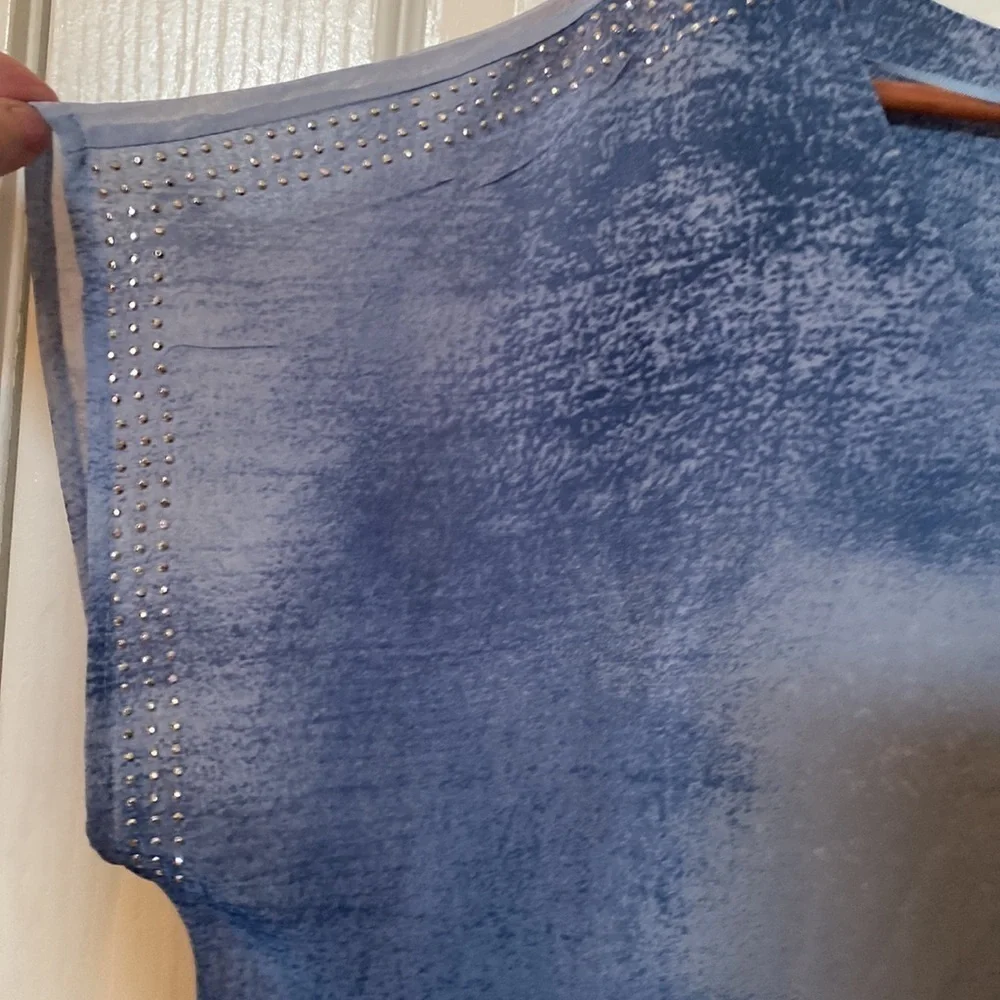 Style & co  size M Marbled look with silver beaded  detail NWT